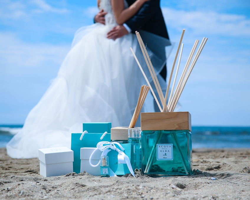 Eine Traumhochzeit: die Acqua dell'Elba Wedding Linie ist geboren